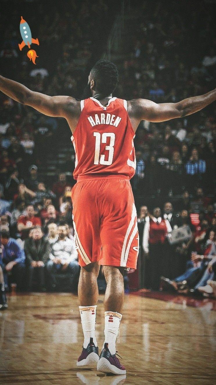 744x1322 Basketball Player James Harden Wallpaper