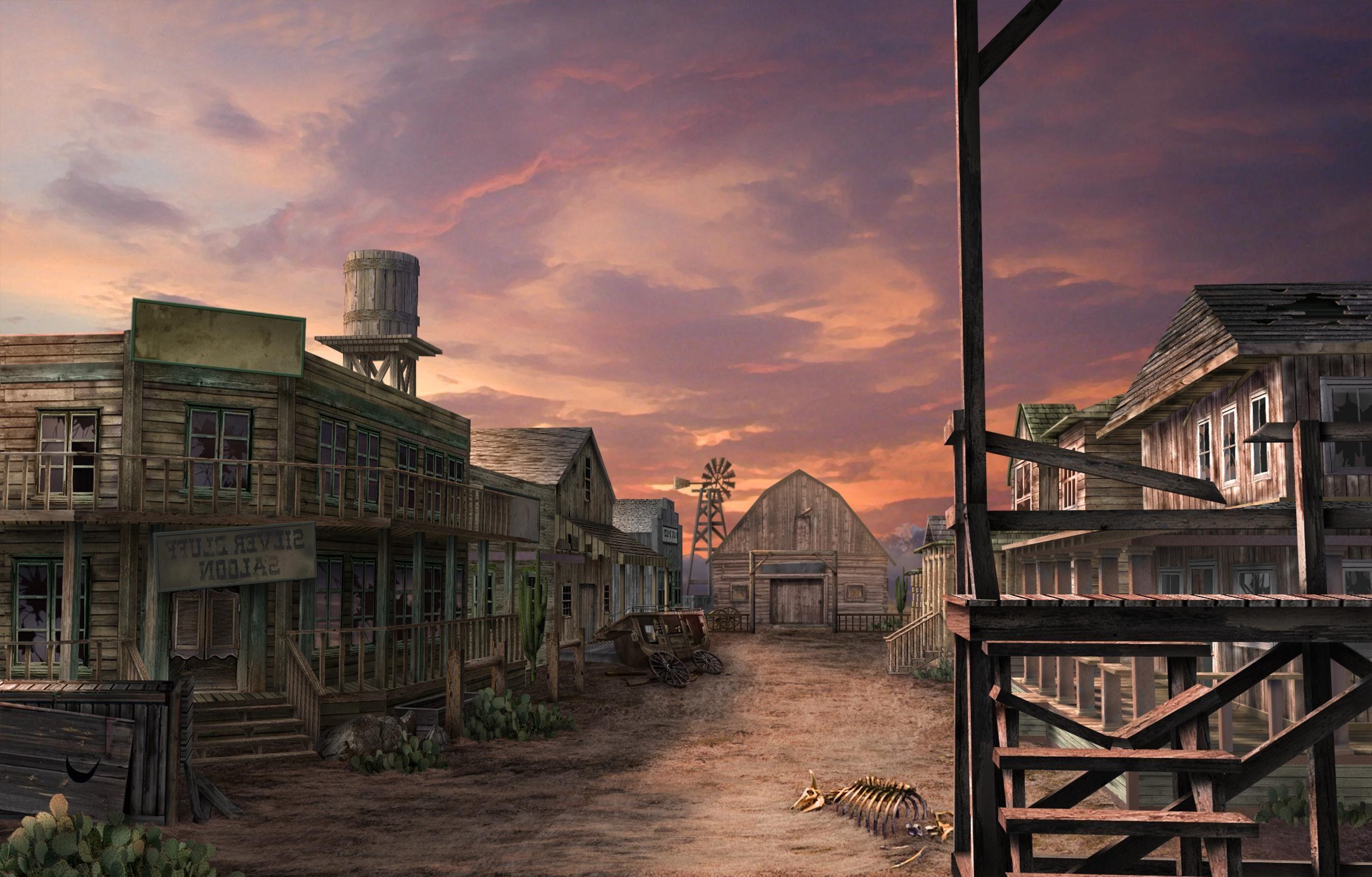 2700x1727 Wild West Wallpaper