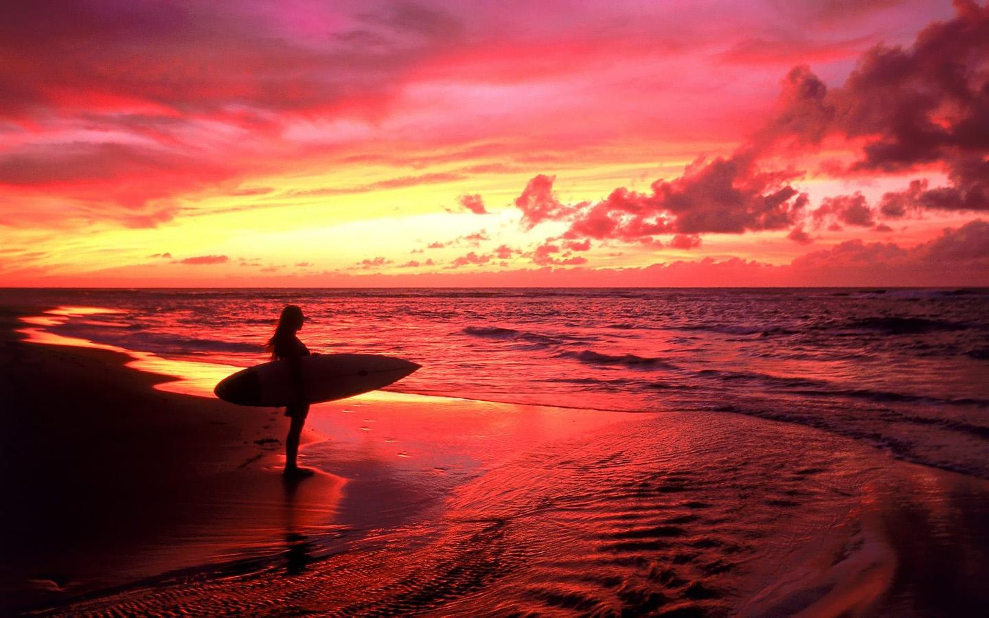 1440x900 Download Wallpaper, Download sunsets clouds sea surfing 1440x900 wallpaper Wallpaper –Free Wallpaper Download