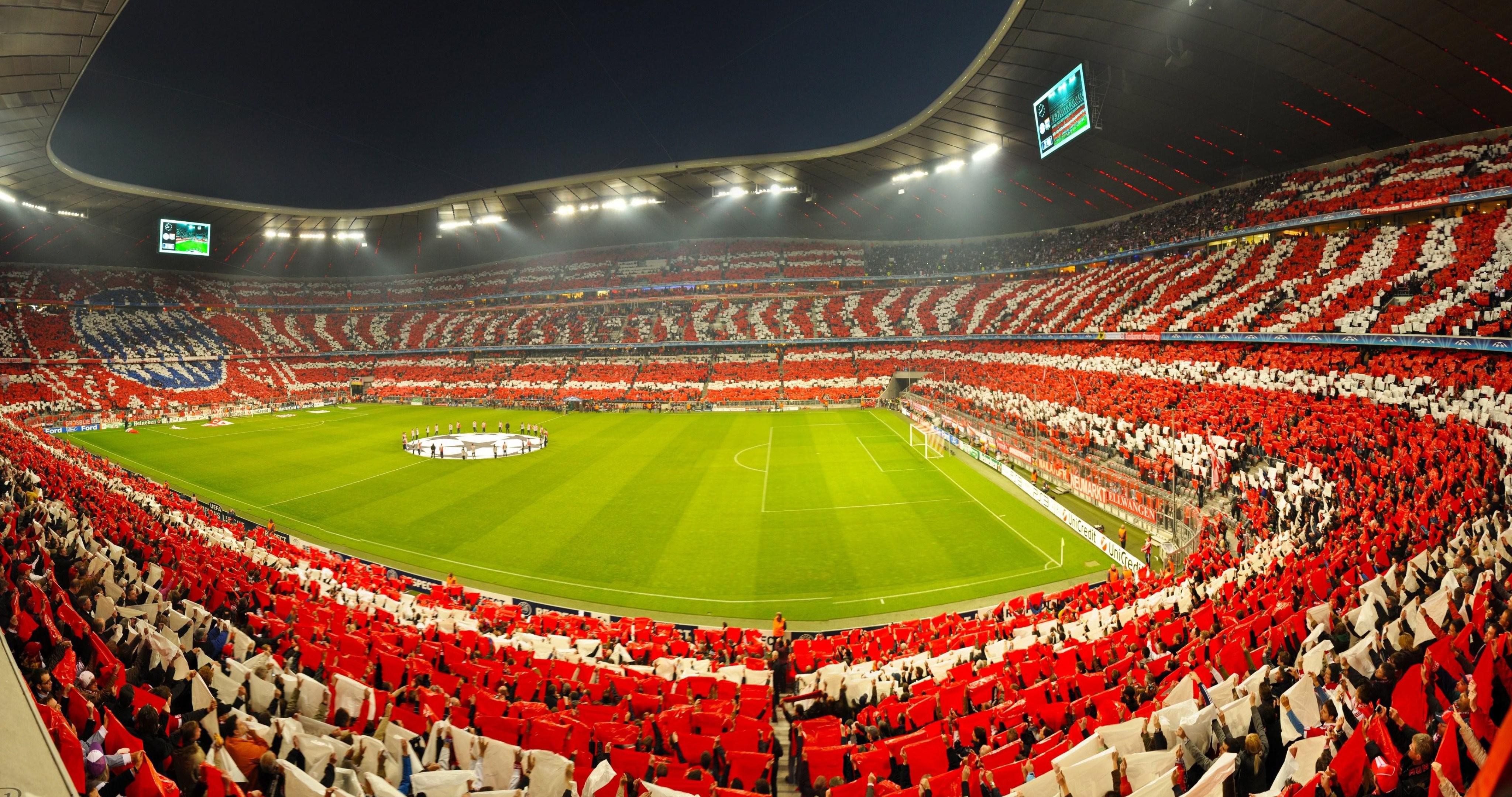 4096x2160 champions league semifinal bayern munich vs lyon 4k ultra HD wallpaper High quality walls