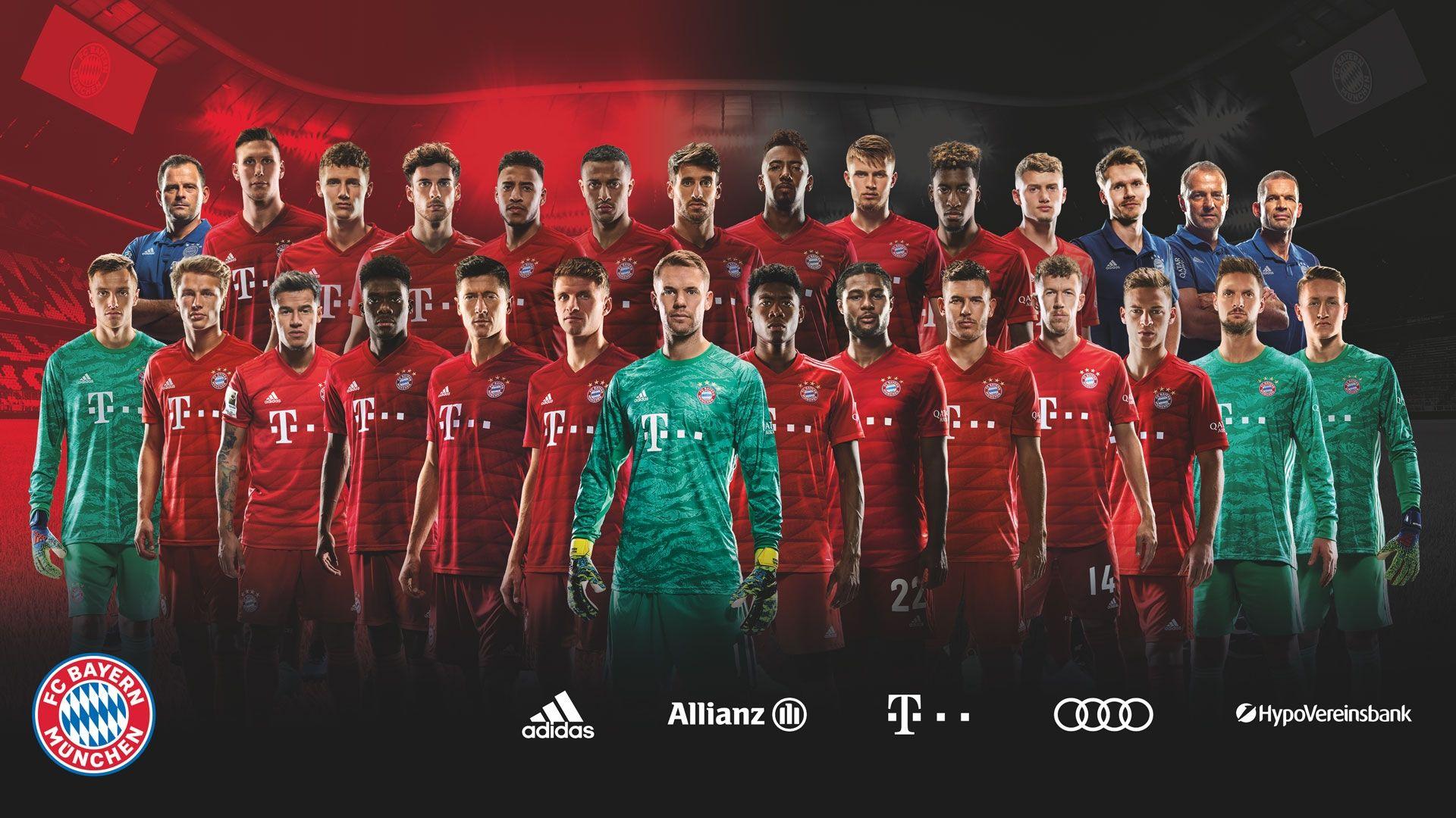 1920x1080 FC Bayern Munich UEFA Champions League 2020 Wallpaper