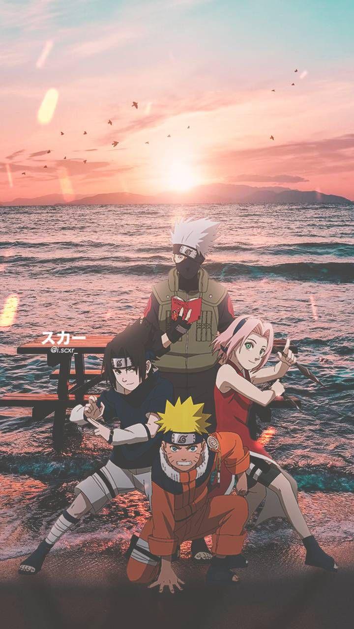 720x1280 Download Naruto Team 7 wallpaper by iscxr now. Browse millions of popular aes. Naruto painting, Naruto wallpaper, Wallpaper naruto shippuden