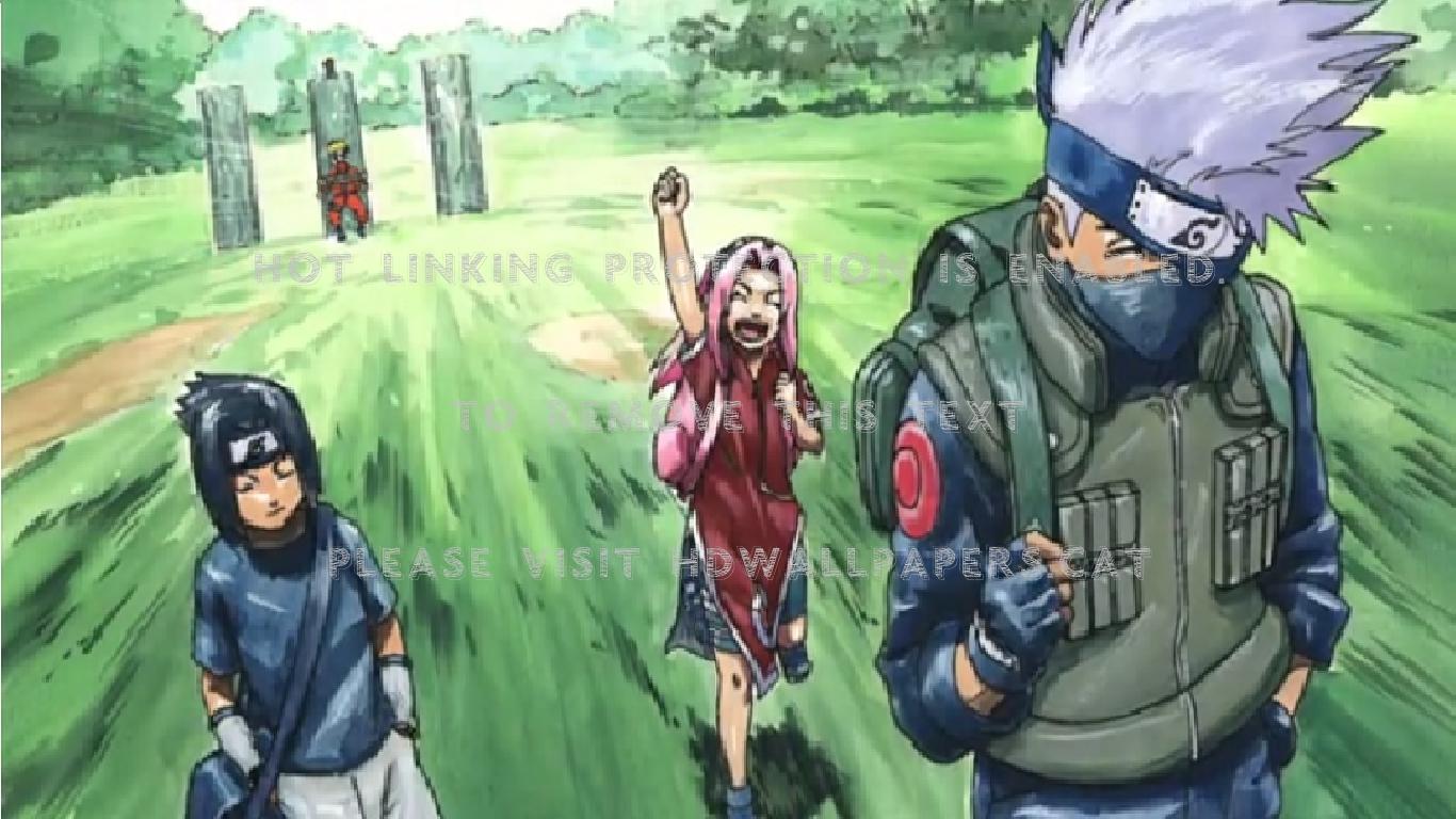 1366x768 team 7 jutsu naruto uzamaki sasuke uzumaki