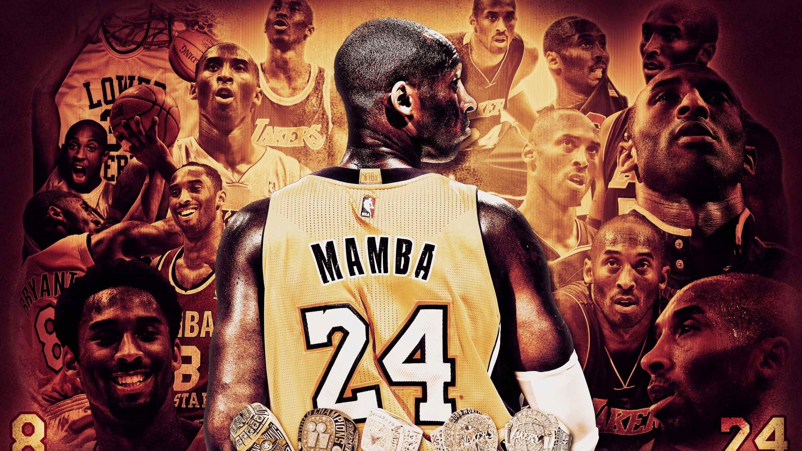2560x1440 Kobe Bryant Living Legend Mac Wallpaper Download