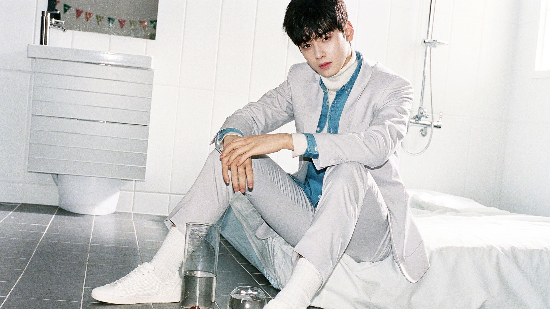 1920x1080 Cha Eun Woo Desktop Wallpaper