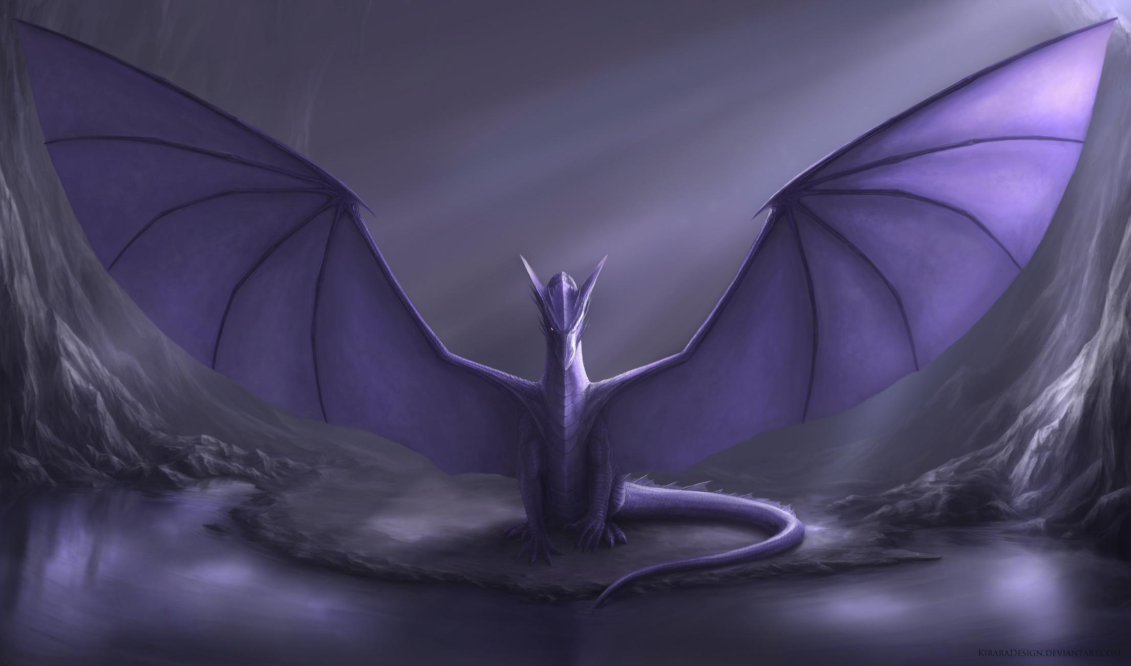 2209x1300 Lightning Dragon Wallpaper for