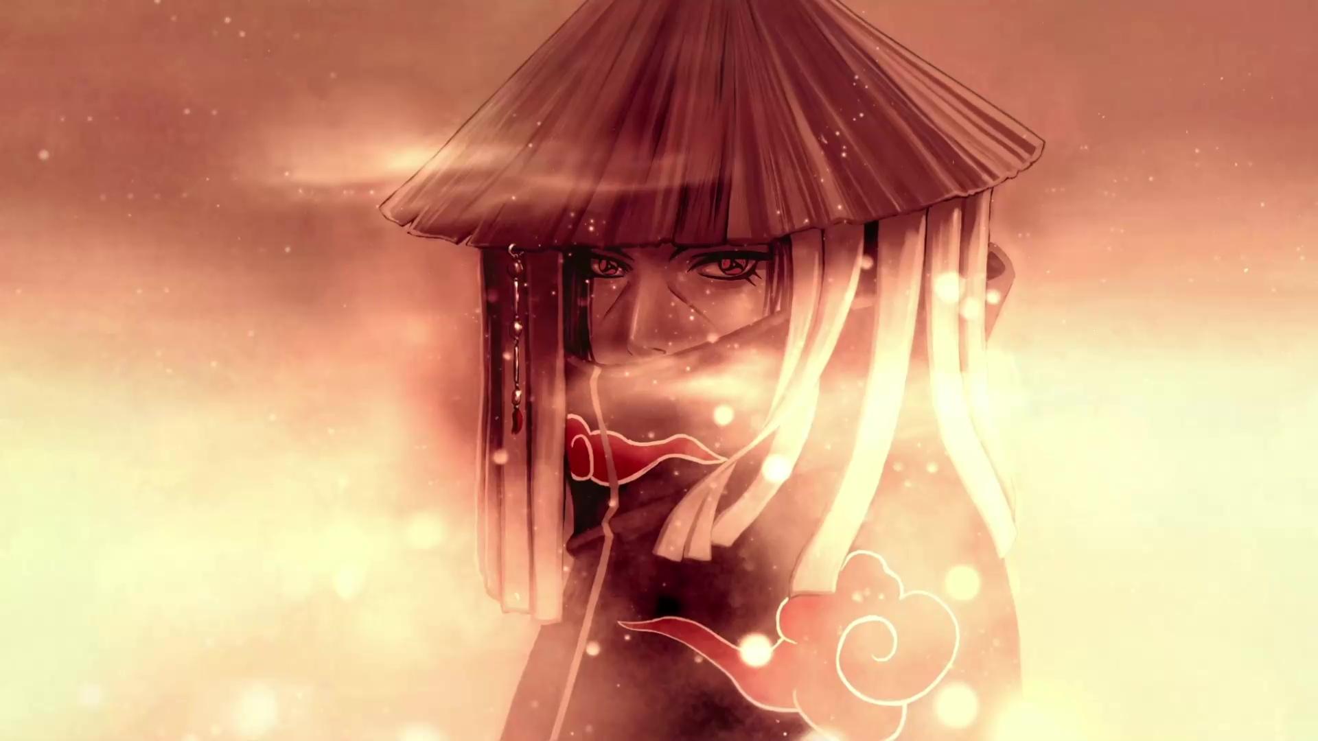 1920x1080 Itachi Uchiha Strawhat Live Wallpaper