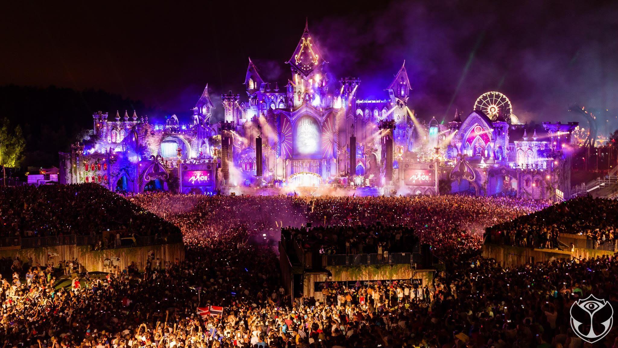 2048x1152 Steve Aoki Tomorrowland 2015 Live Set HD