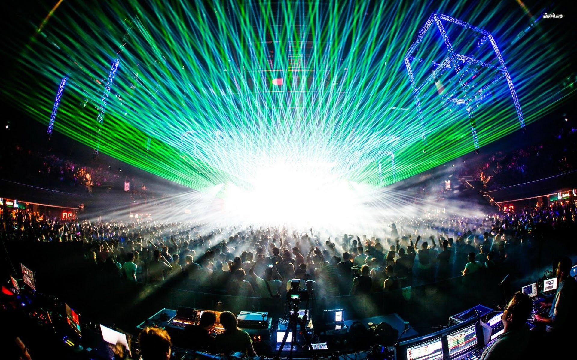 1920x1200 Tomorrowland 2018 Laser Show HD Wallpaper