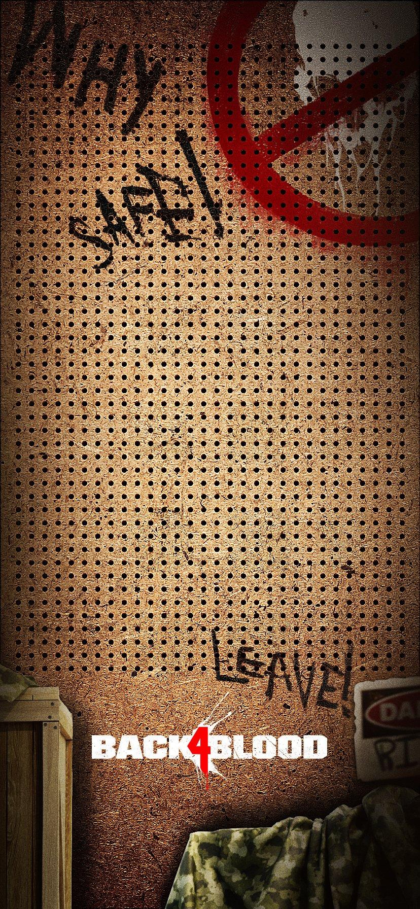 828x1792 Back 4 Blood you're in need of some new Gear? Save these #Back4Blood wallpaper and get ready for our Live Gameplay Showcase TOMORROW!