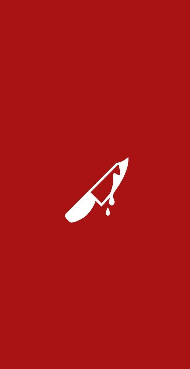 661x1280 Bloody Knife Wallpaper