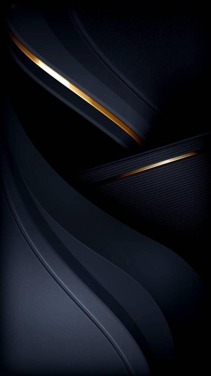 720x1280 Black and Gold Wallpaper