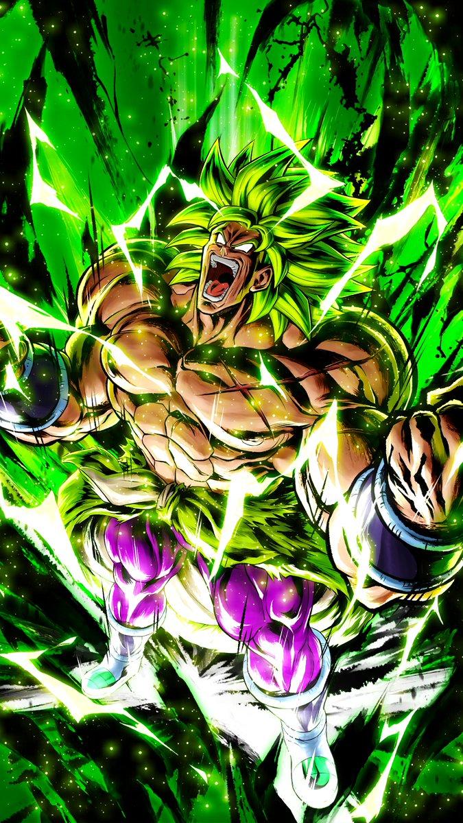 675x1200 Hydros - [Sparking] PUR Super Saiyan Broly (Berserk) {Post Transform} Character Art + 4K PC Wallpaper + 4K Phone Wallpaper! #DBLegends #DragonBallLegends