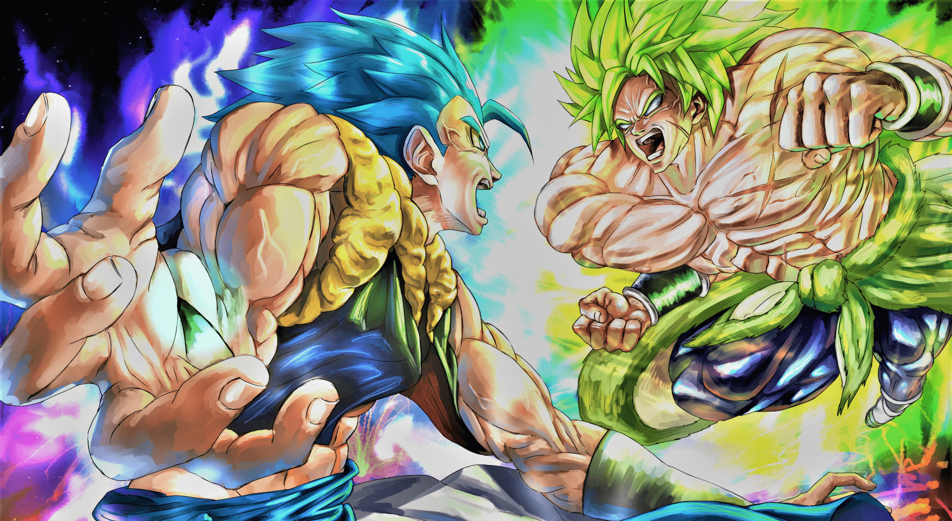 SSJ BROLY META 4K Wallpaper for PC - I see people making the