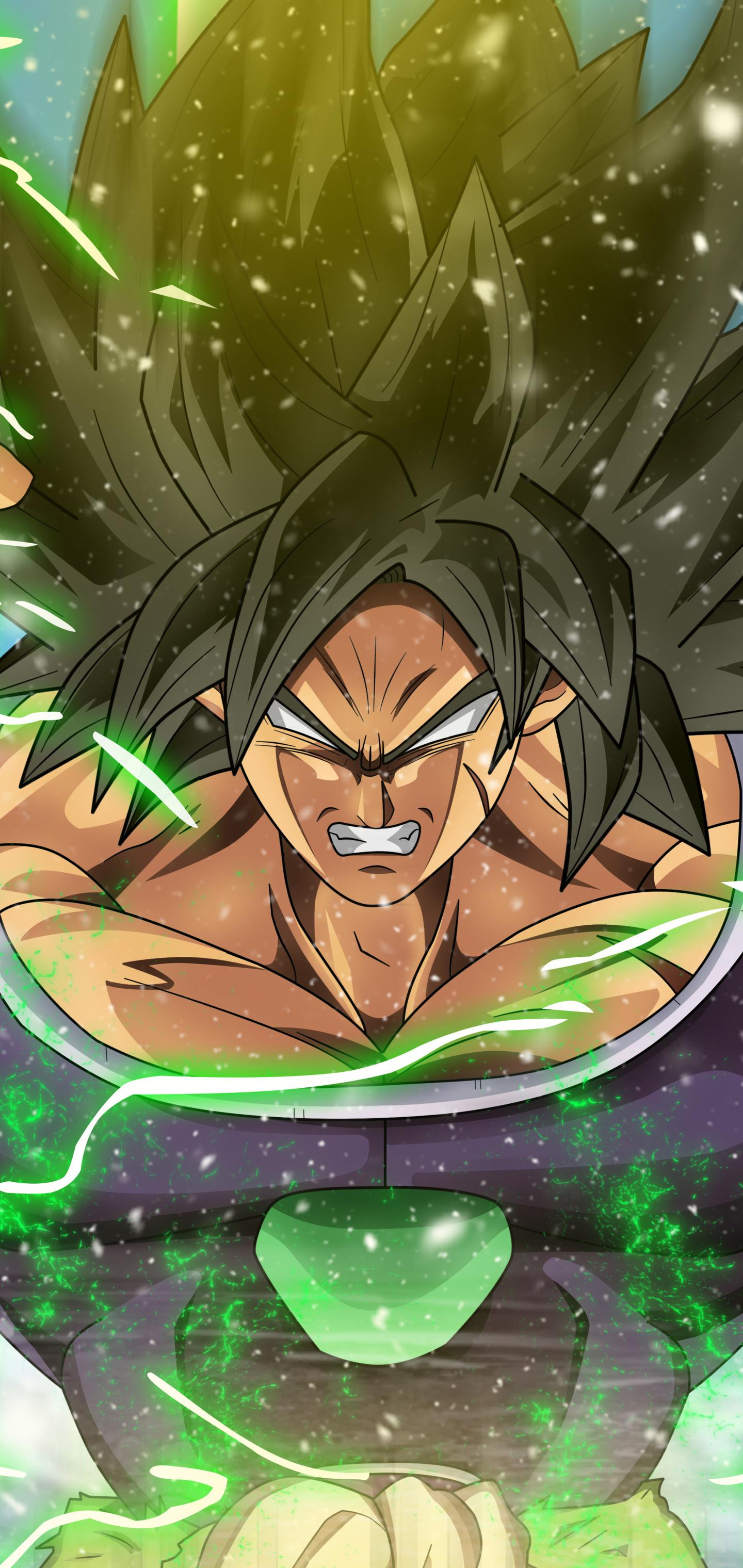 1440x3040 Dragon Ball Super Broly Phone Wallpaper