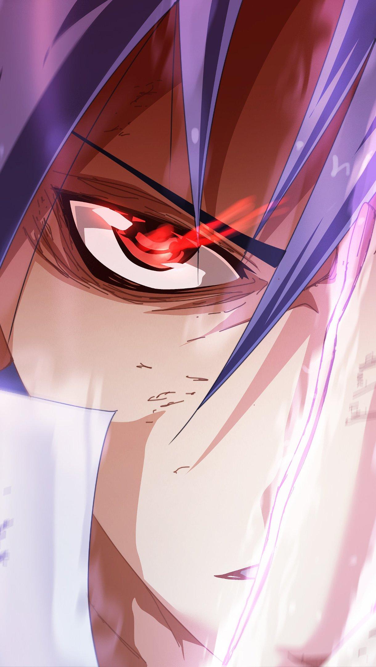 1220x2160 Sasuke Sharingan Rinnegan Anime Wallpaper 4k Ultra HD