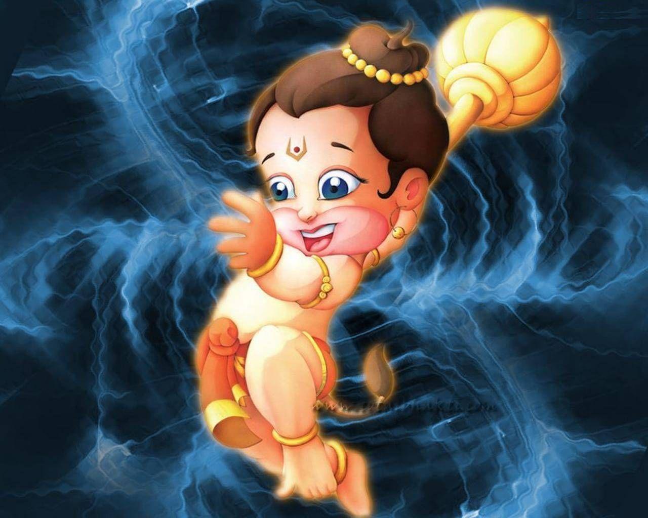1280x1024 Hanuman Animated Wallpaper
