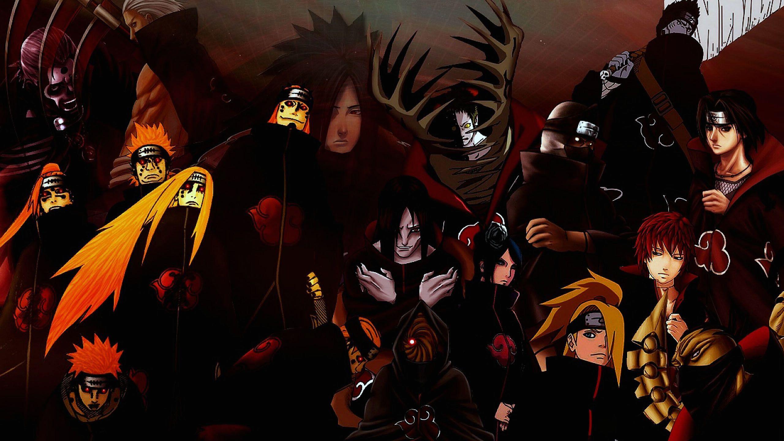 2560x1440 Akatsuki Wallpaper Elegant Hidan