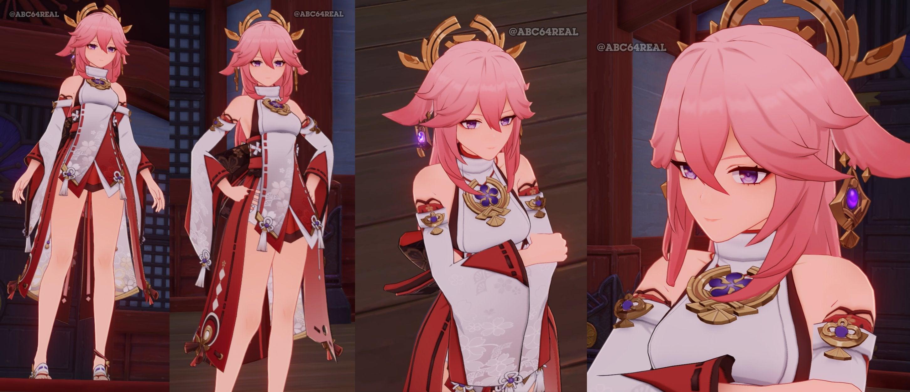 2904x1253 Yae Miko Mains