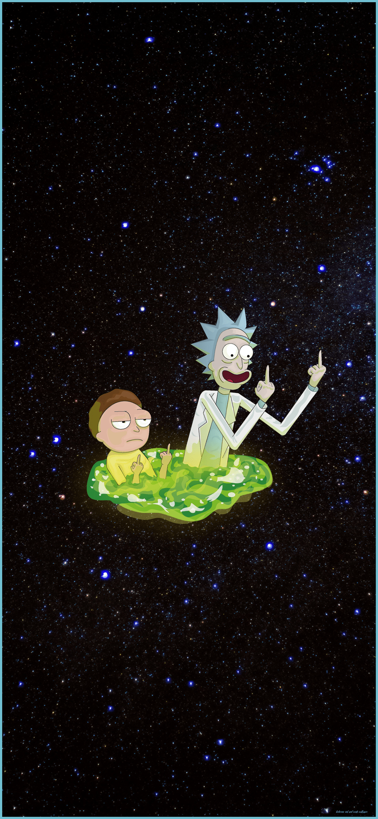1204x2607 Rick And Morty Hintergrundbild Rick And Morty Wallpaper