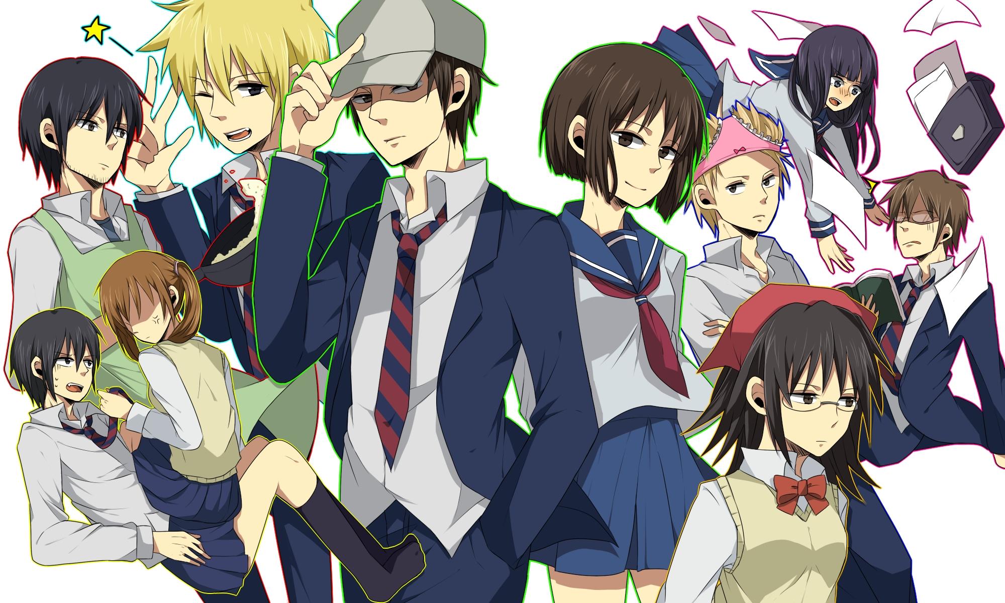 2000x1200 Entries by martihinata tagged Danshi Koukousei no Nichijou