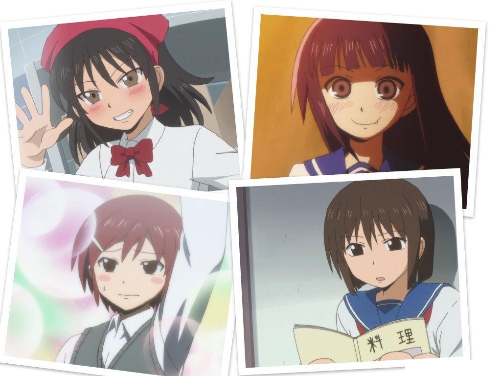 1024x768 Danshi Koukousei no Nichijou/. Nichijou, Anime, School boy
