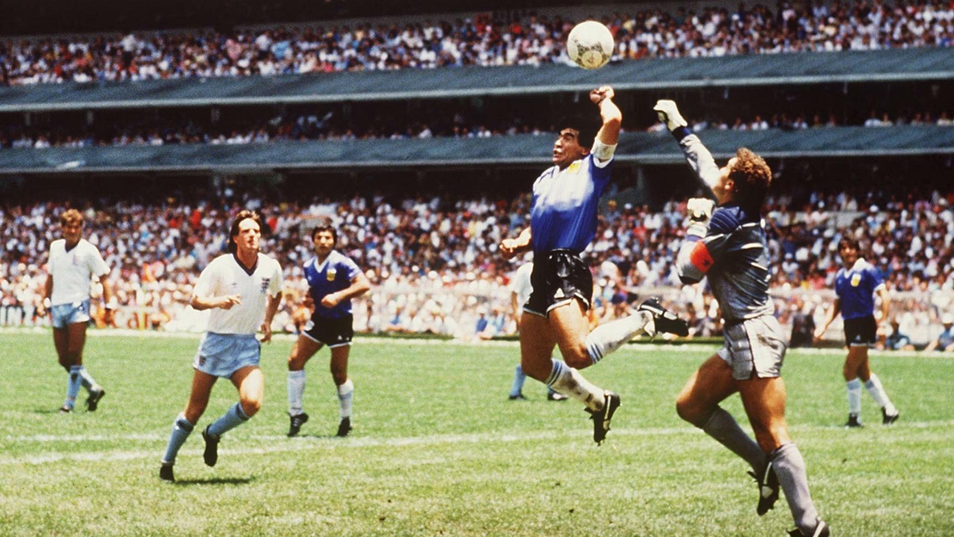 1920x1080 I would play against VAR! even technology can deny Maradona 'Hand of God' goal