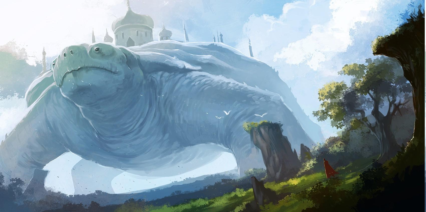 1701x850 turtle, Fantasy Art Wallpaper HD / Desktop and Mobile Background