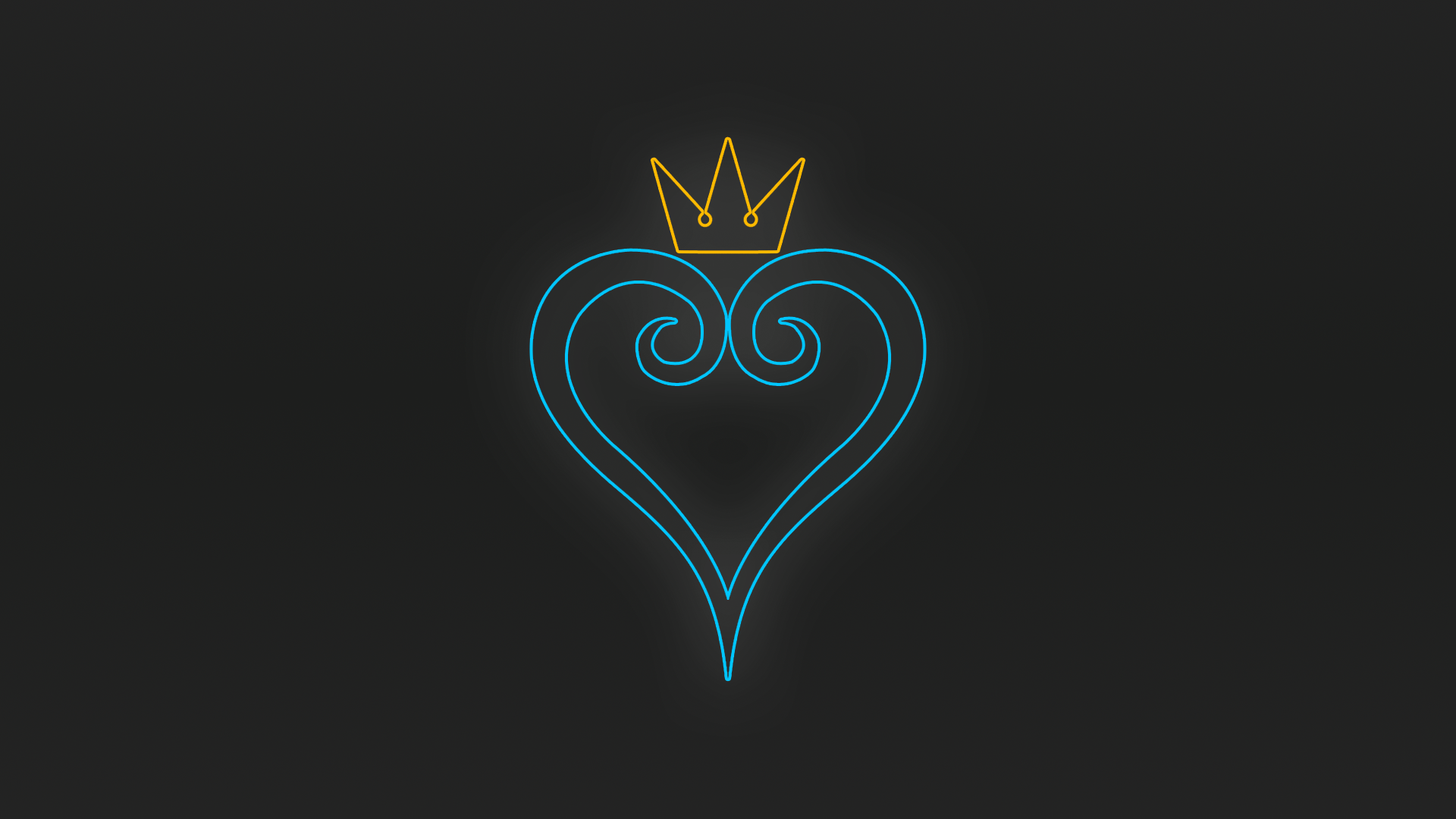 1920x1080 Kingdom Hearts Heart Wallpaper