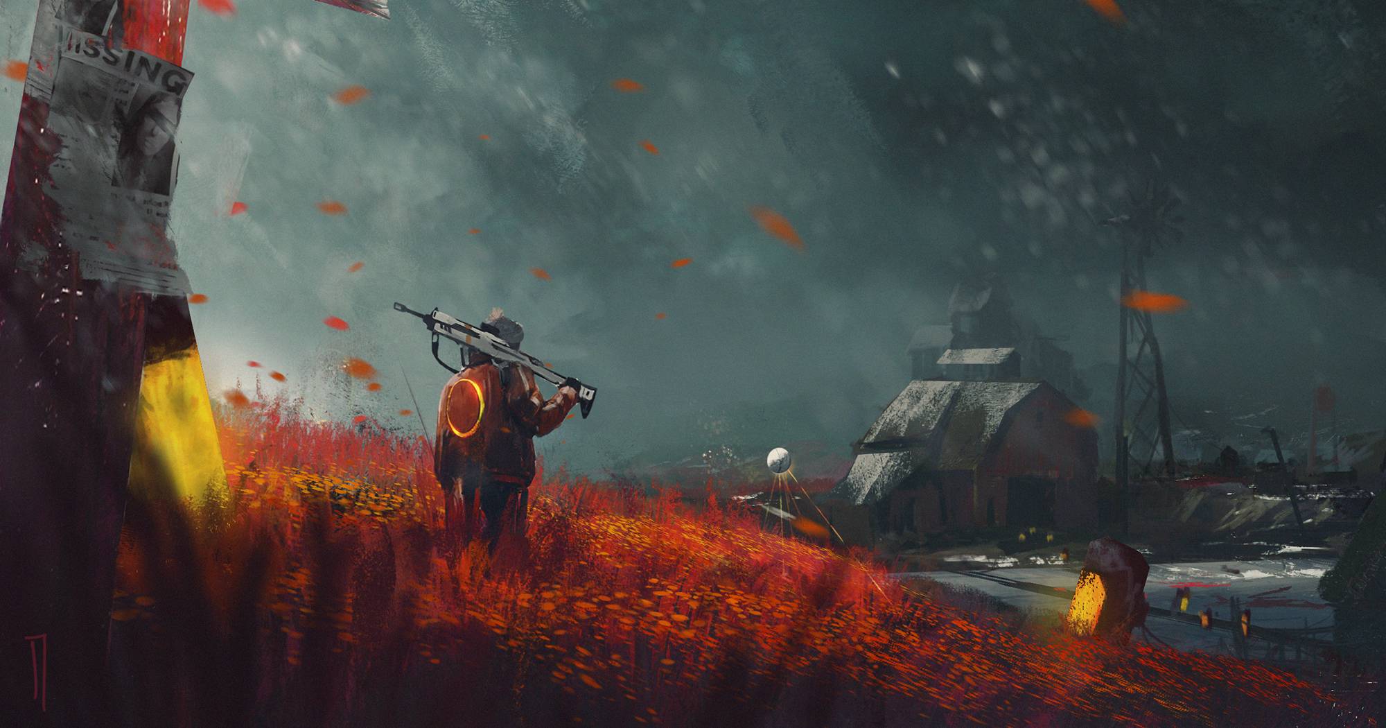 2000x1050 Missing Alone Boy In Destiny 2 Farm Art Wallpaper, HD Artist 4K Wallpaper, Image, Photo and Background