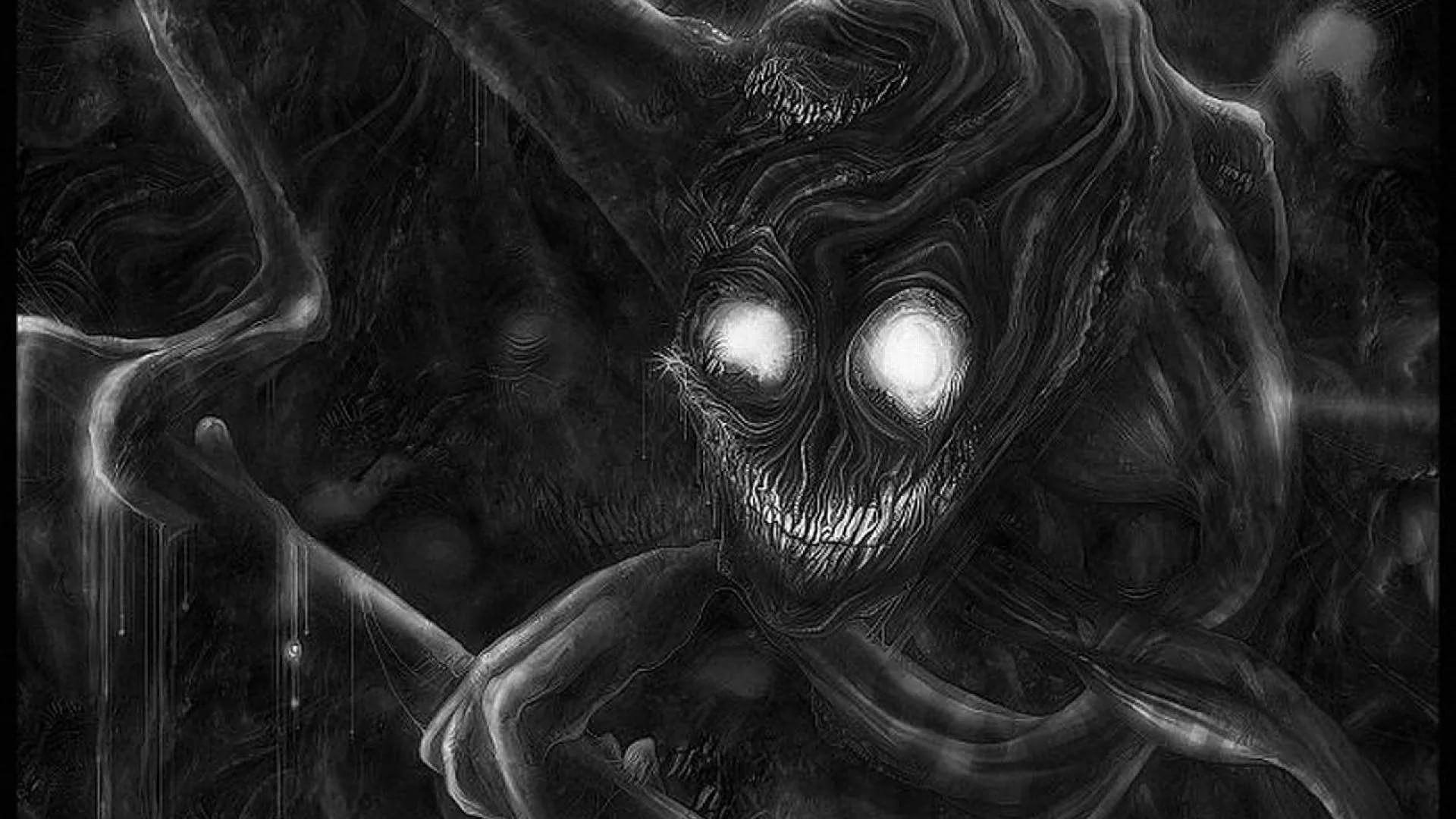 Scary Black Wallpapers Top Free Scary Black Backgrounds WallpaperAccess