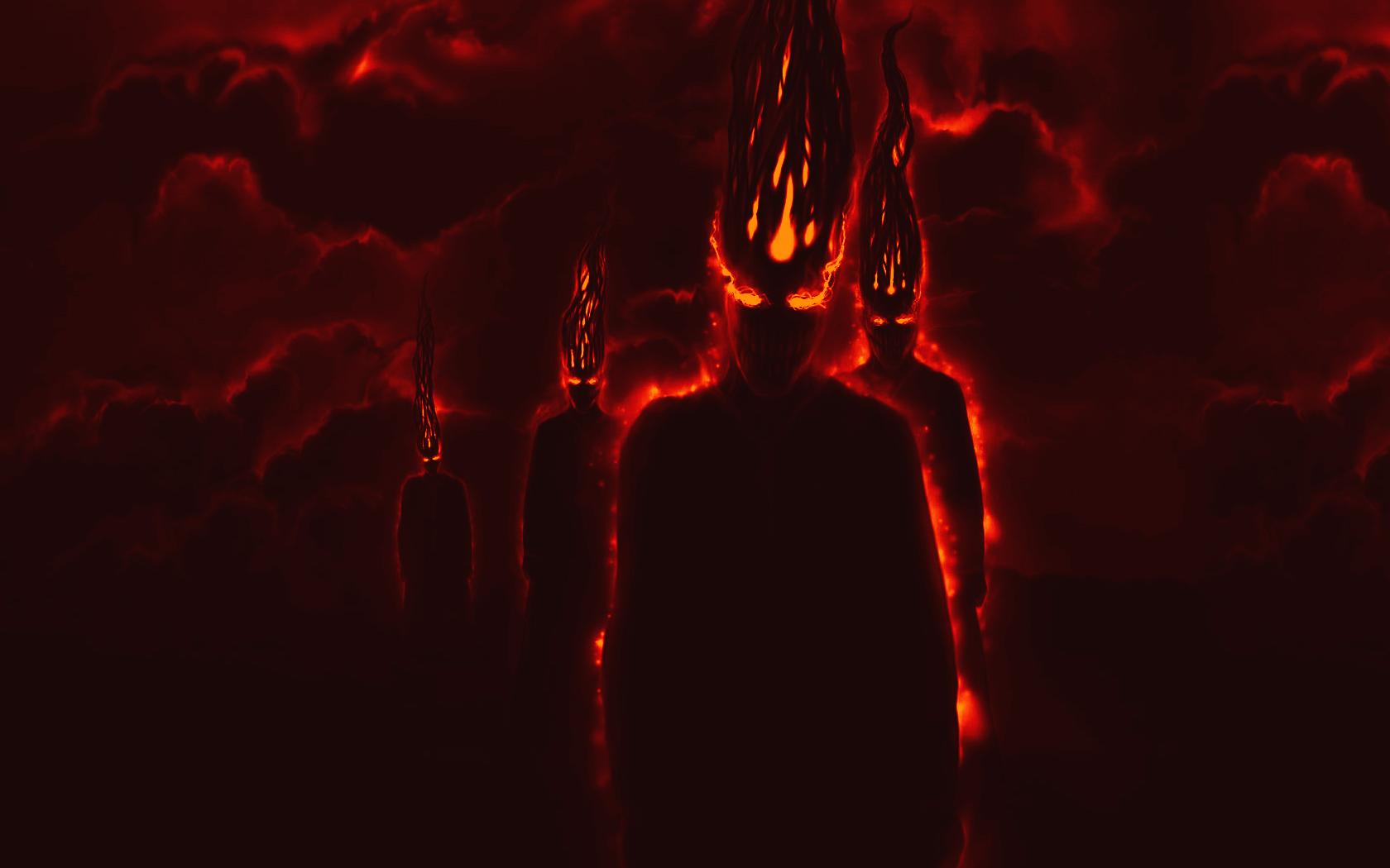 1680x1050 Scary Wallpaper