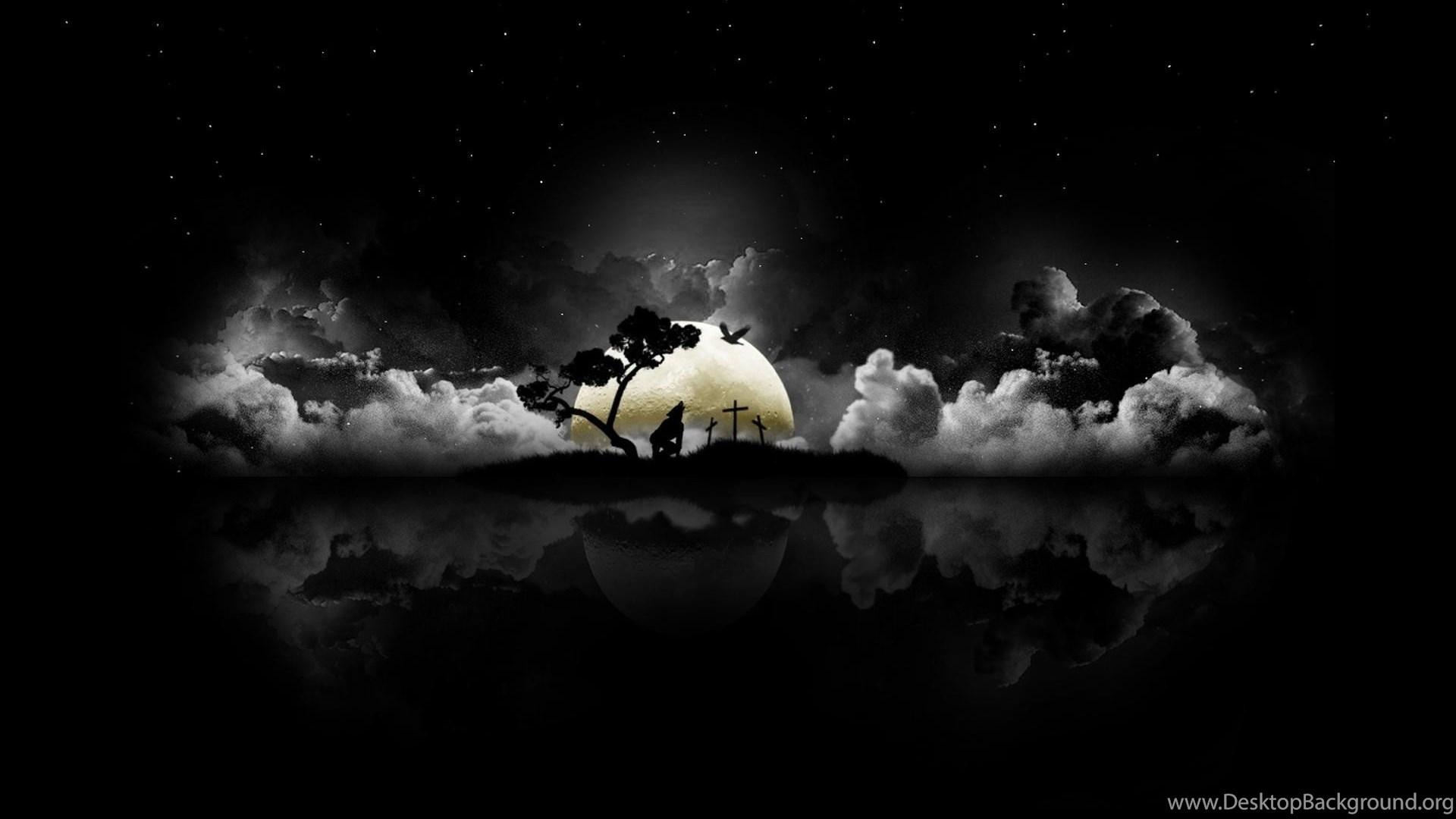 Scary Black Wallpapers Top Free Scary Black Backgrounds WallpaperAccess