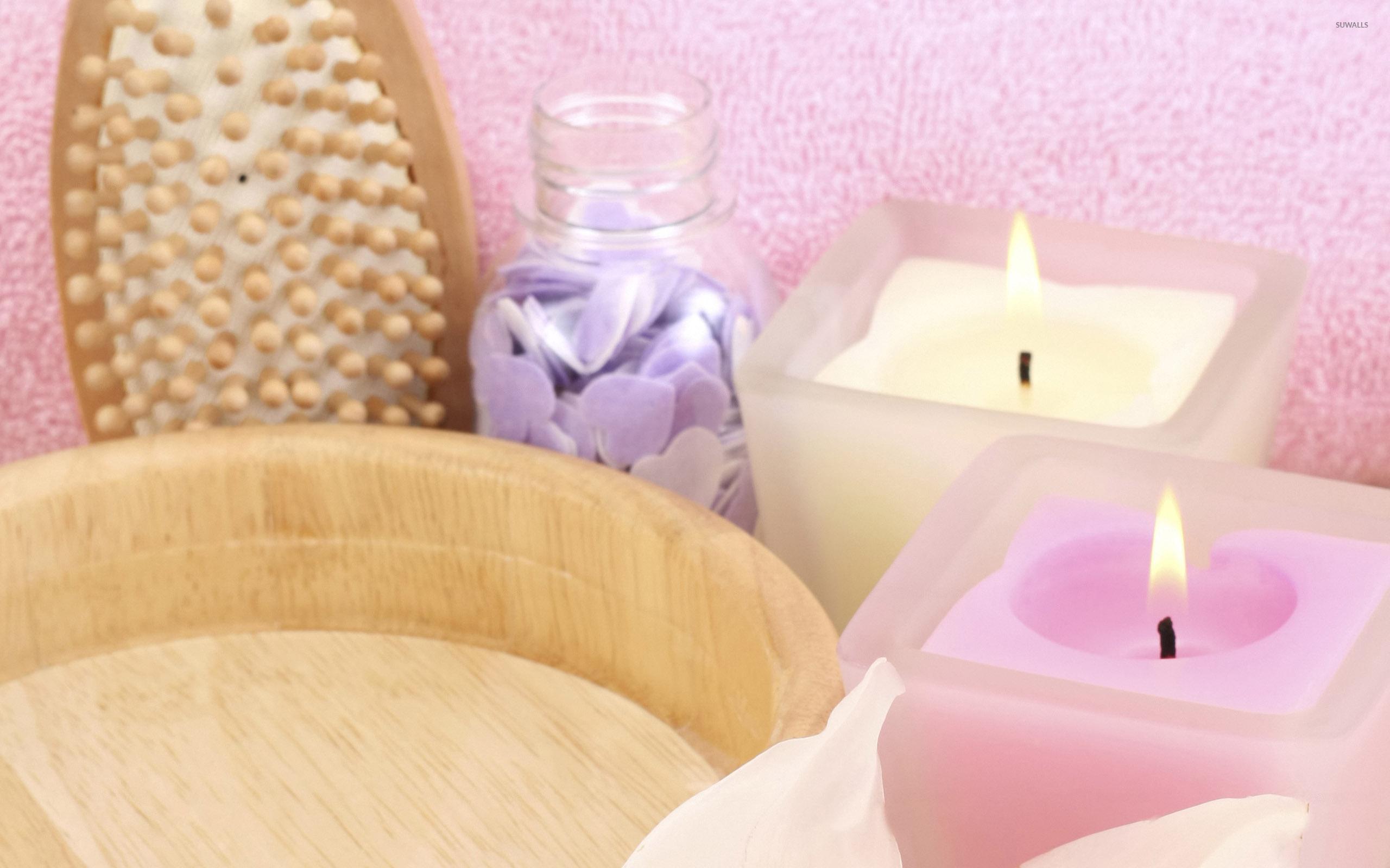 2560x1600 Aromatherapy candles wallpaper wallpaper