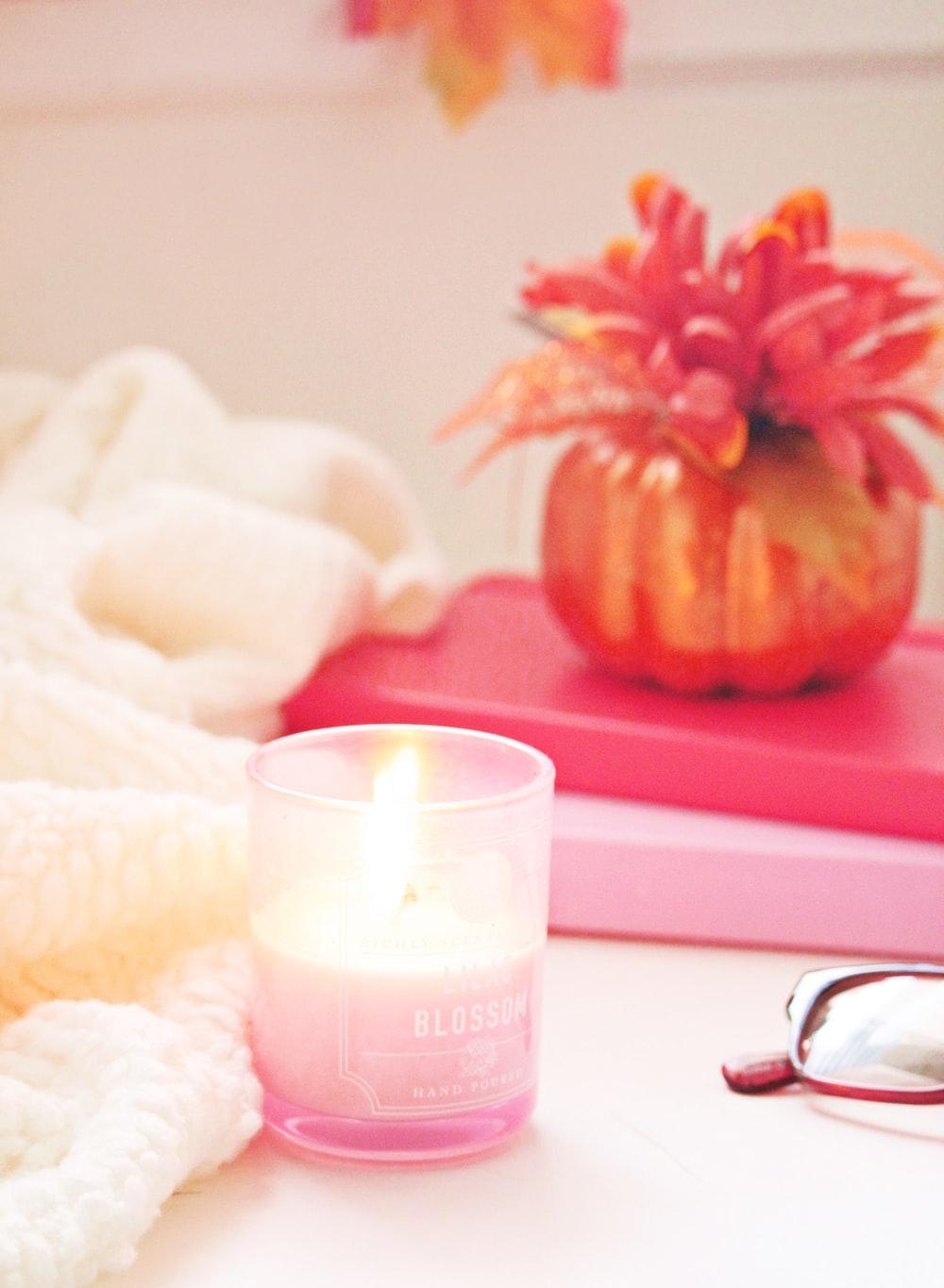 1000x1365 Pink Candle Picture. Download Free Image