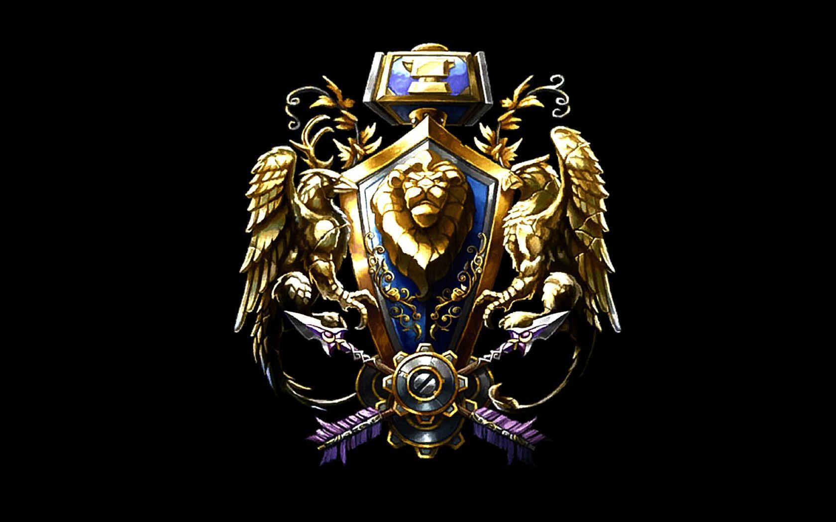 1680x1050 World of warcraft alliance wallpaper