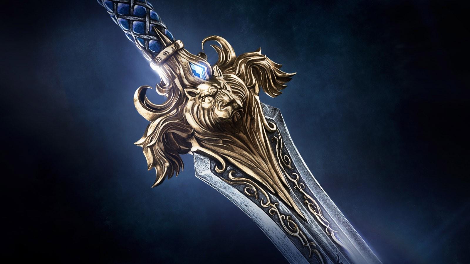 1600x900 World Of Warcraft Alliance Sword HD Wallpaper