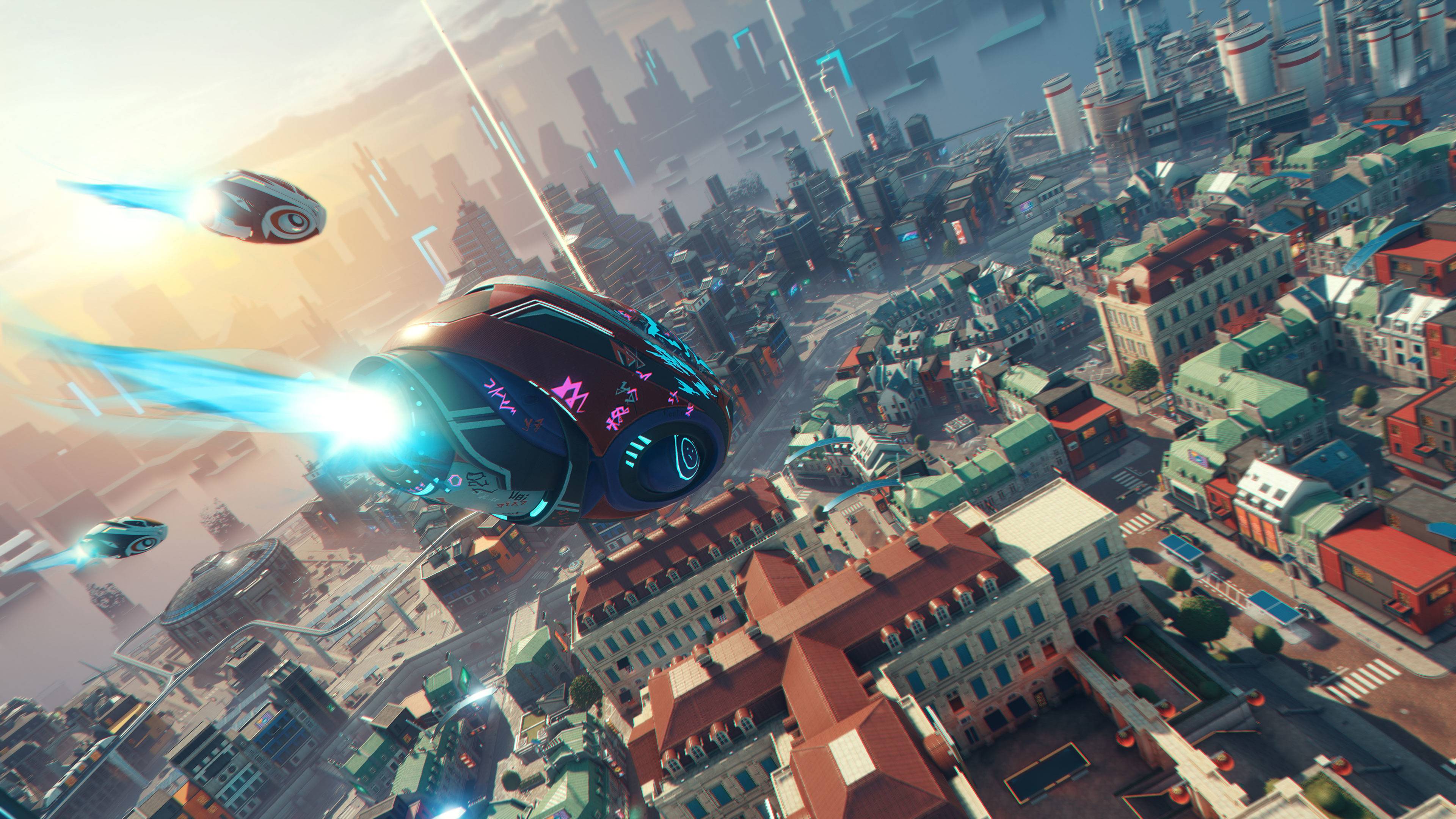 3840x2160 Hyper Scape City Wallpaper, HD Games 4K Wallpaper, Image, Photo and Background