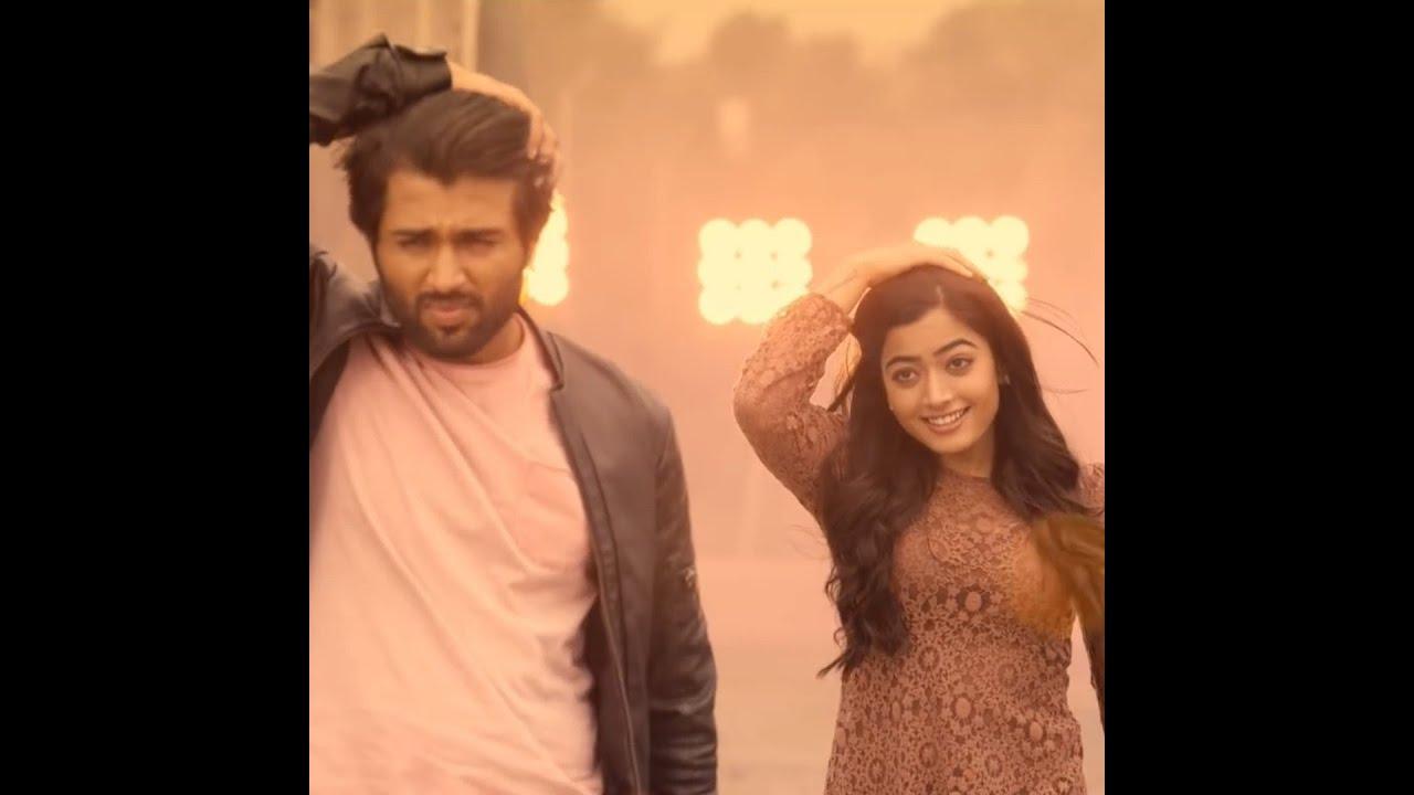 1280x720 Vijay Devarakonda & Rashmika mandanna what'app status new song.. Full HD video.❤️