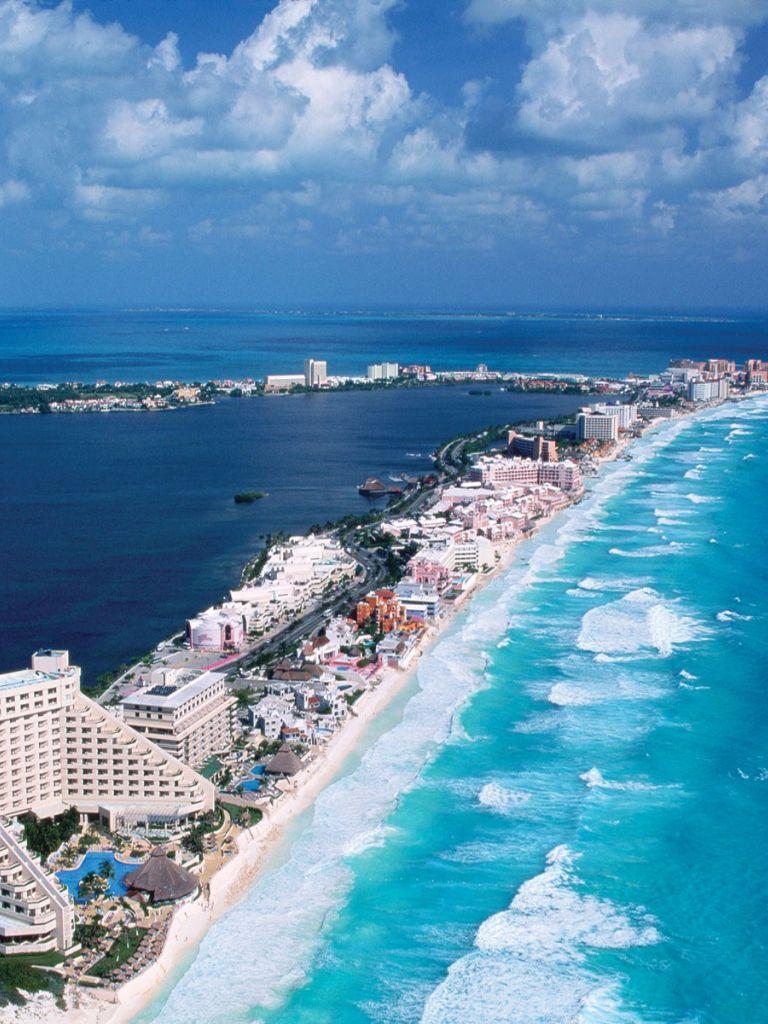 768x1024 Cancun iPhone Wallpaper