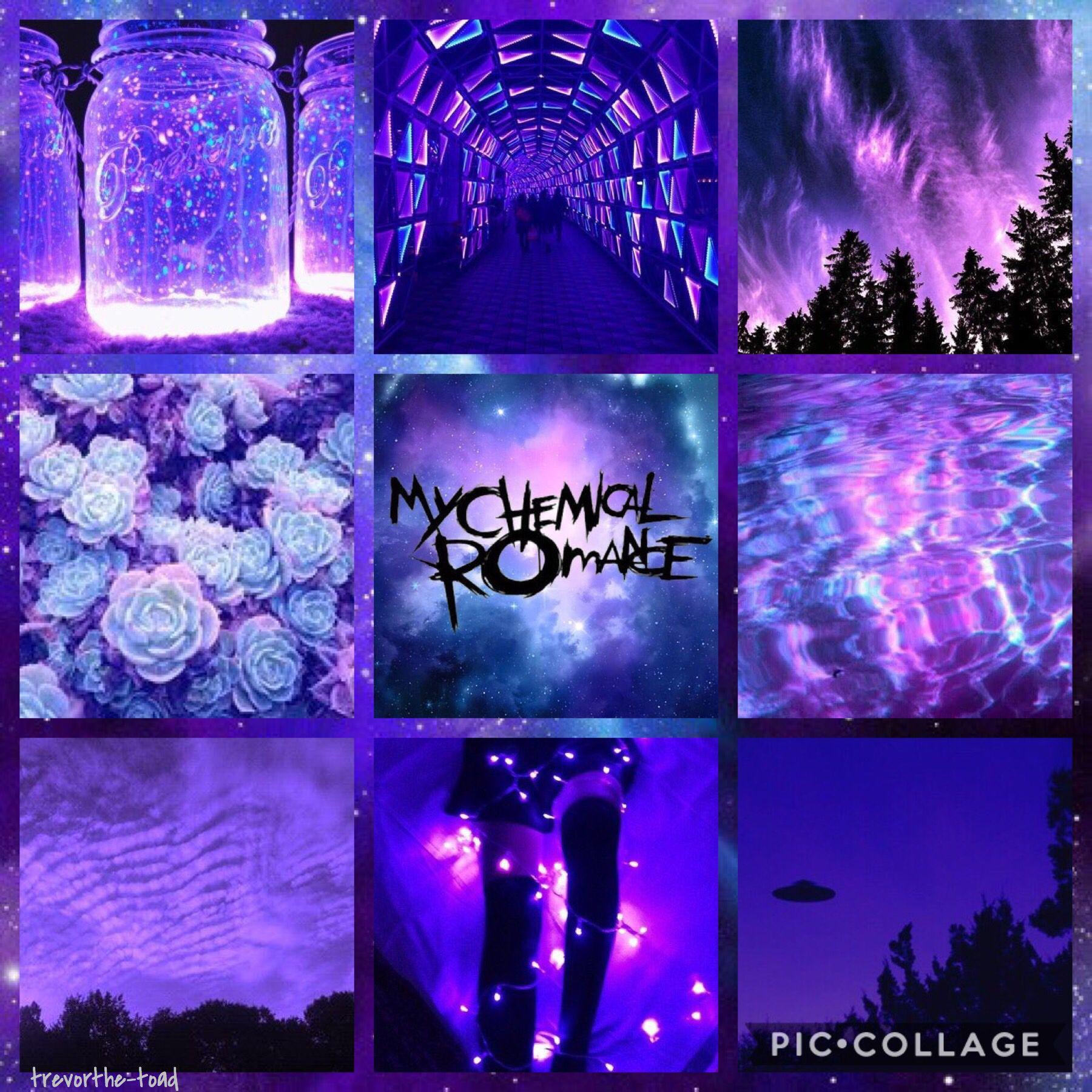 1800x1800 My Chemical Romance Moodboard in center. Eclectic wallpaper, Purple aesthetic, Mood board inspiration