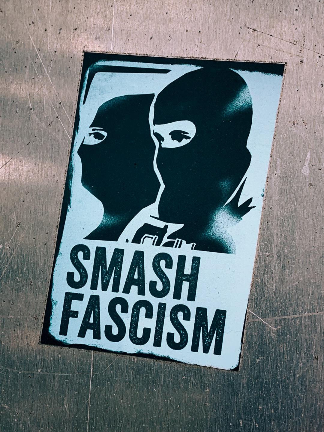 1080x1440 Smash Fascism sign photo