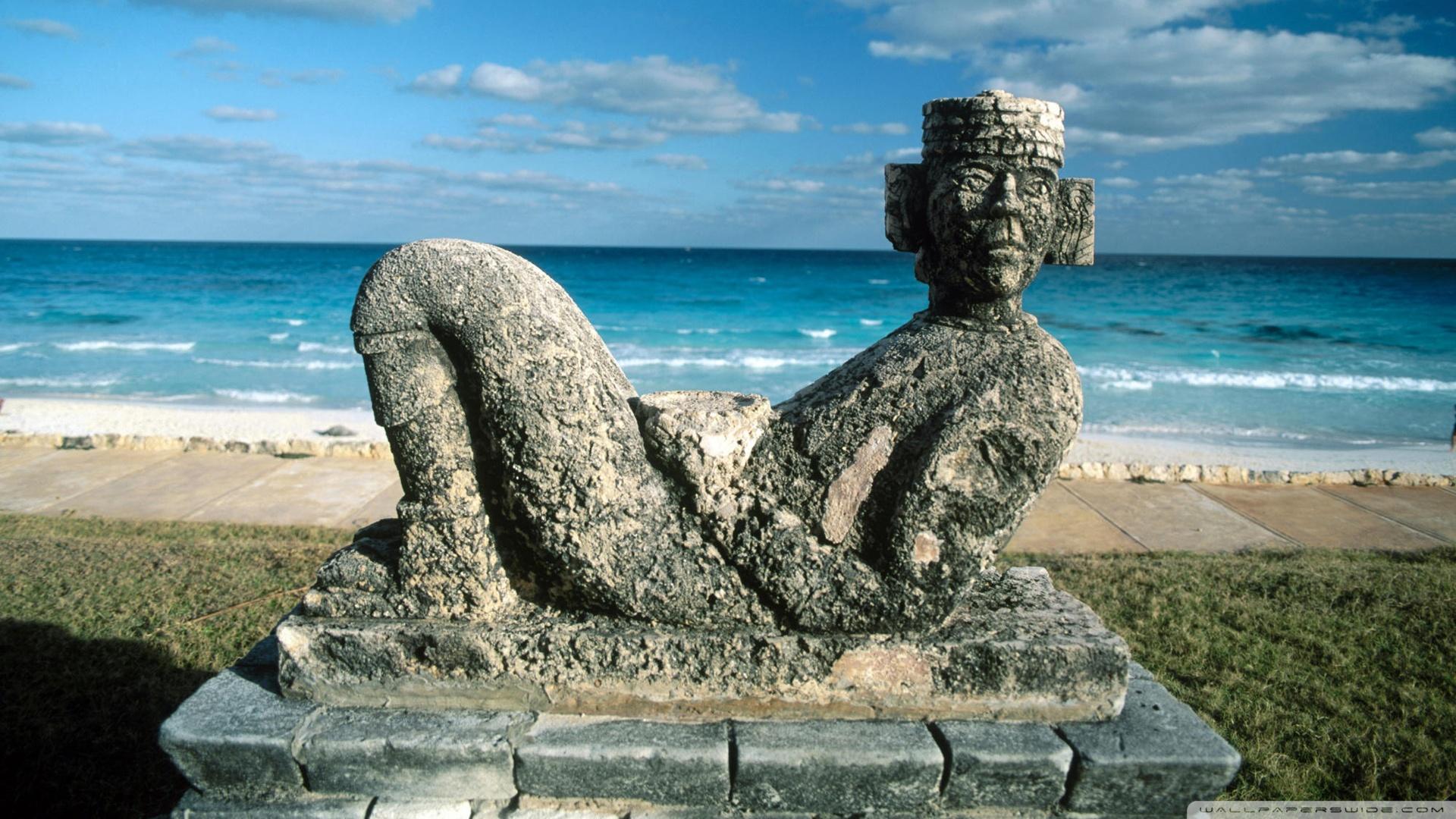1920x1080 Chac Mool, Cancun, Mexico Ultra HD Desktop Background Wallpaper for 4K UHD TV : Widescreen & UltraWide Desktop & Laptop