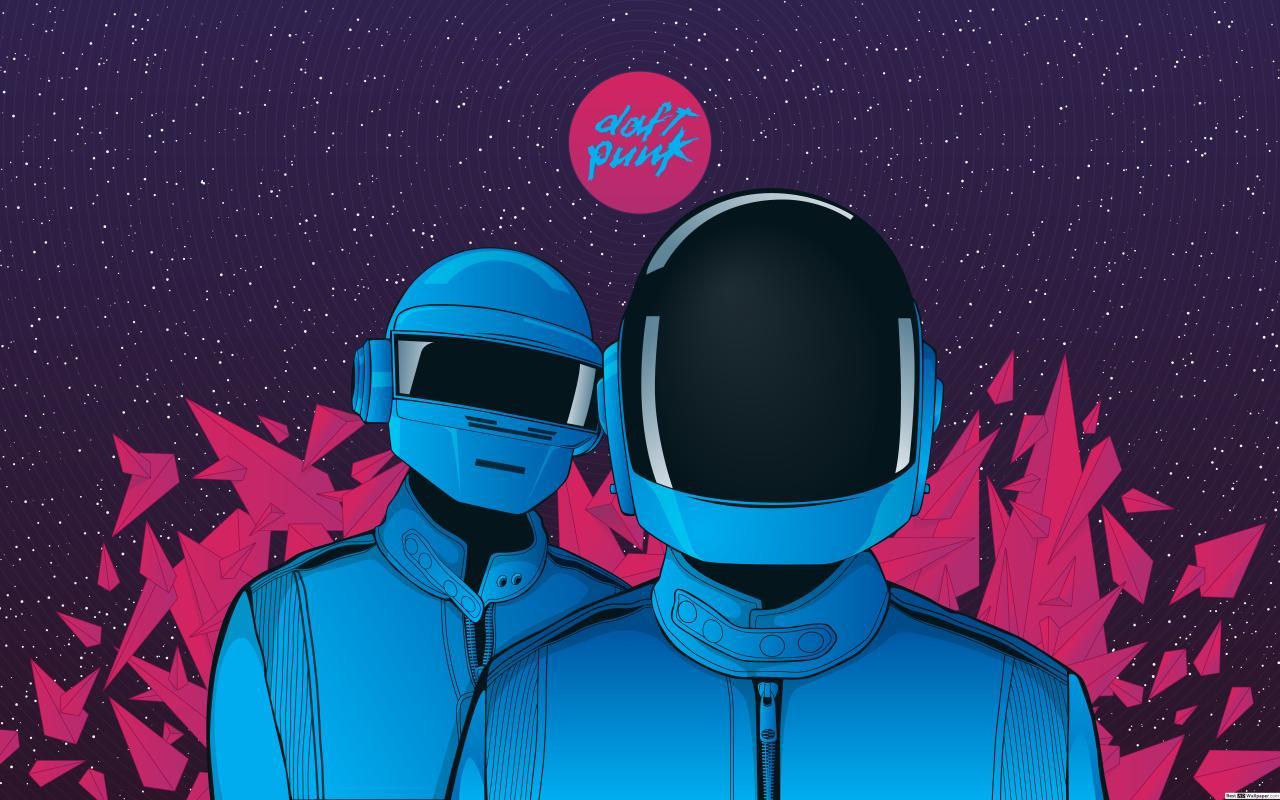 1280x800 Daft Punk space Art inspired by the Antifa Feminism Guy HD wallpaper download