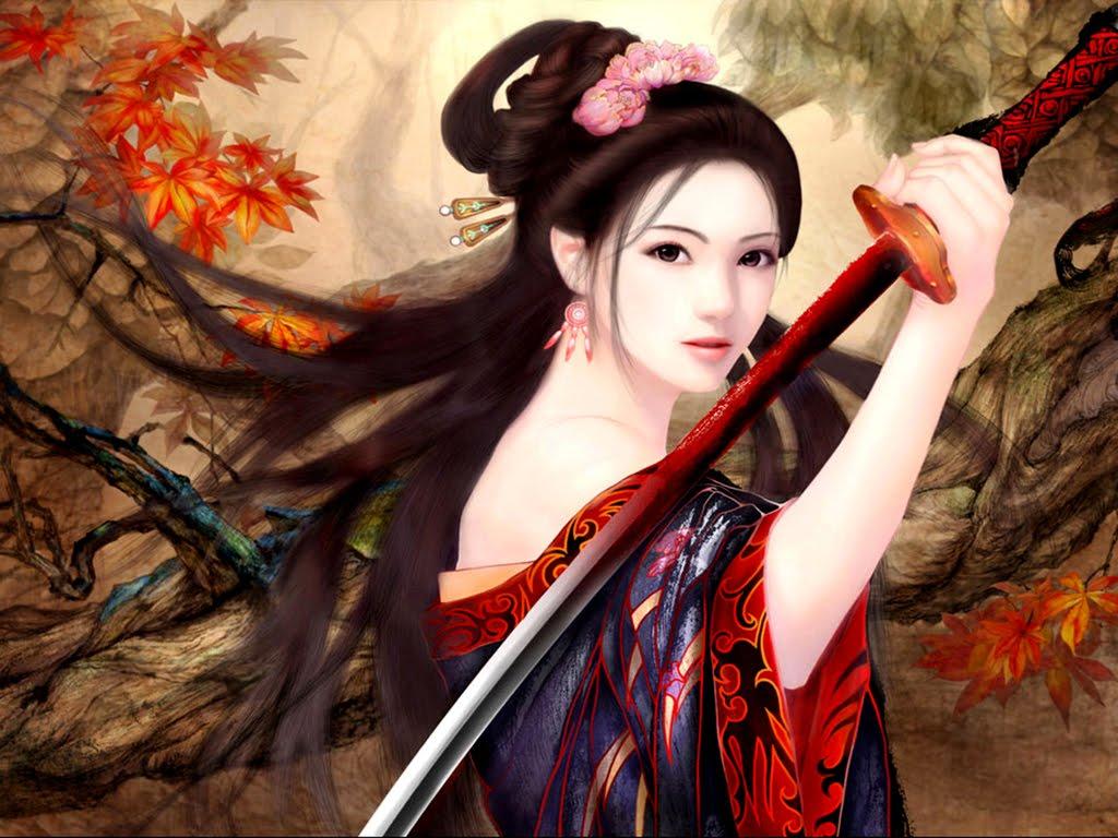 1024x768 Chinese Anime Wallpaper