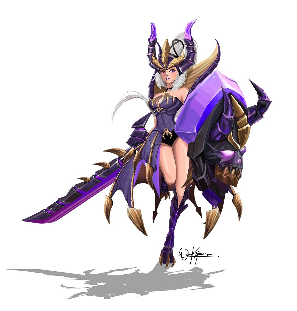 1220x1276 Mobile Legends: Bang Bang Hunter from our Official invite illustrator (Malaysia) Have you ever seen any more AMAZING #MLBBFanArts?
