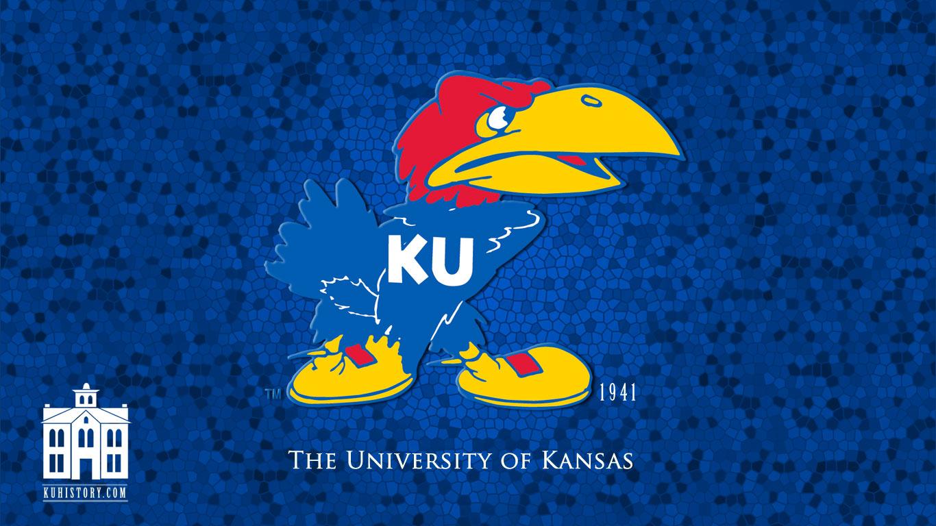 1366x768 Kansas Jayhawks Basketball Wallpaper