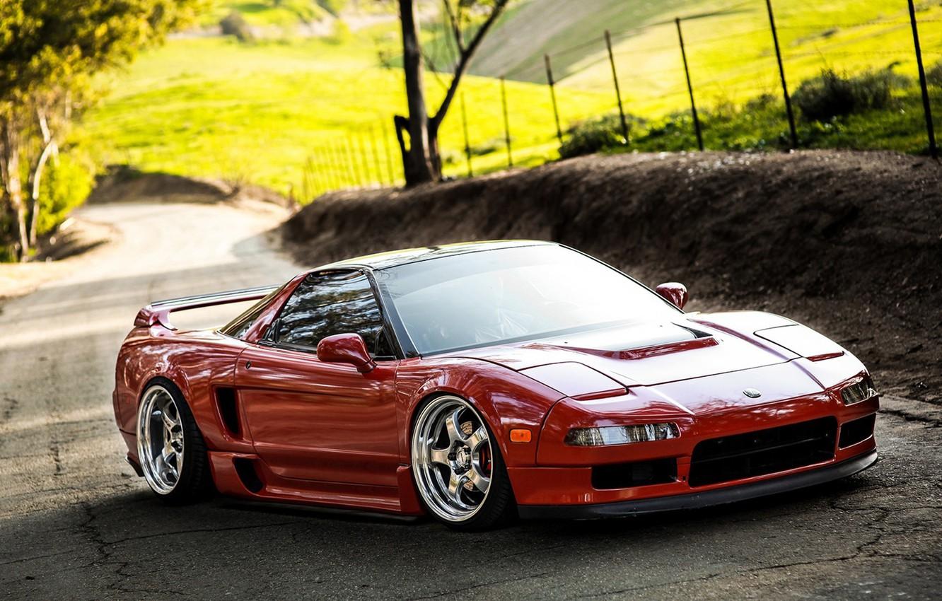 1332x850 Wallpaper car, machine, tuning, desktop, red, car, red, jdm, tuning, wallpaper, acura, nsx, Acura, automobiles image for desktop, section honda