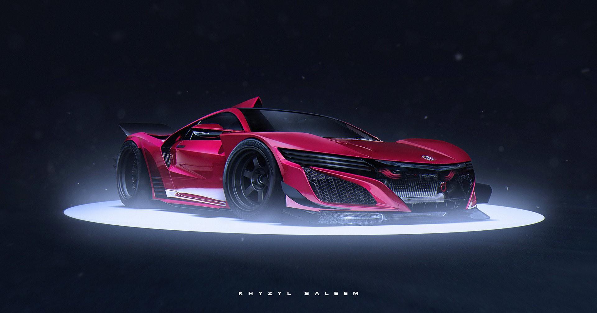 1920x1007 #Acura NSX, #Khyzyl Saleem, #car, wallpaper. Mocah HD Wallpaper