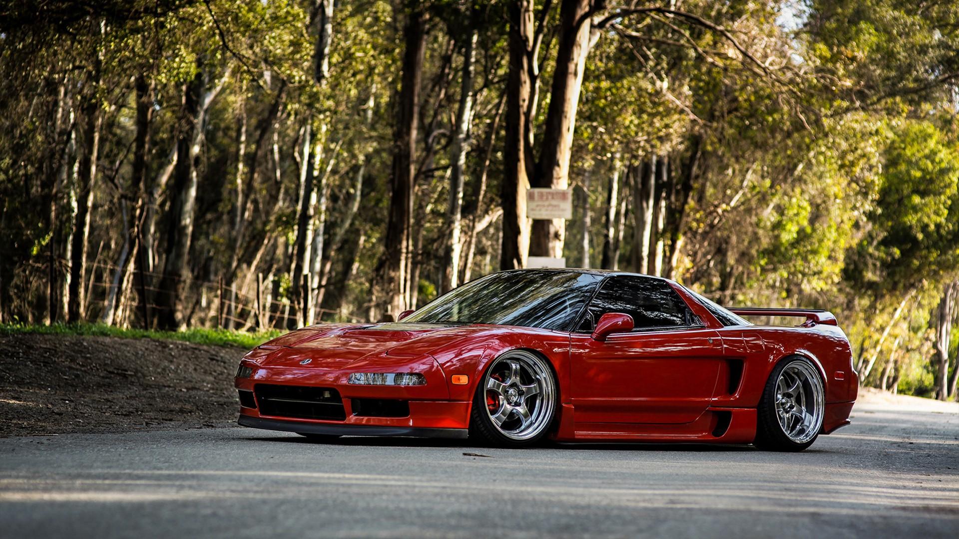 1920x1080 Honda Acura NSX Slammed tuning e wallpaperx1080